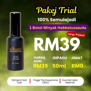 1 Botol Minyak HabbatusSauda